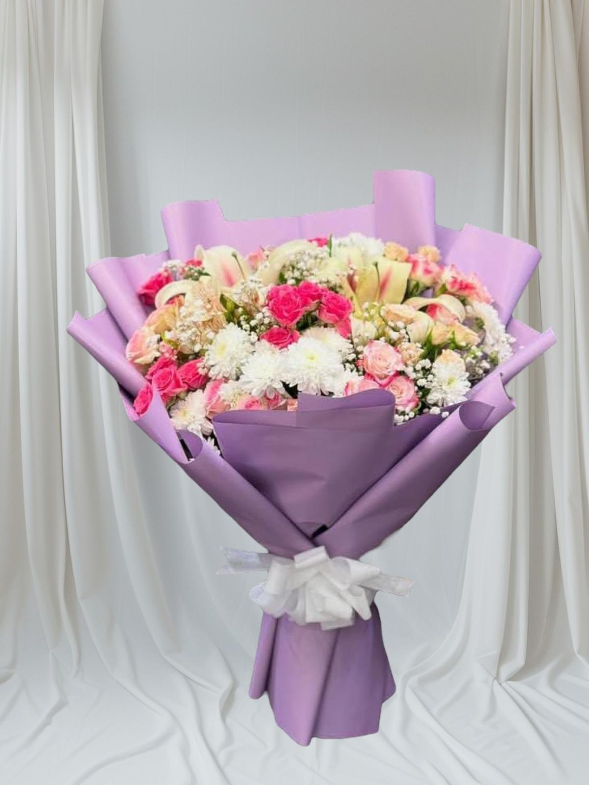 Lilies and Pergola Roses - Görsel 2