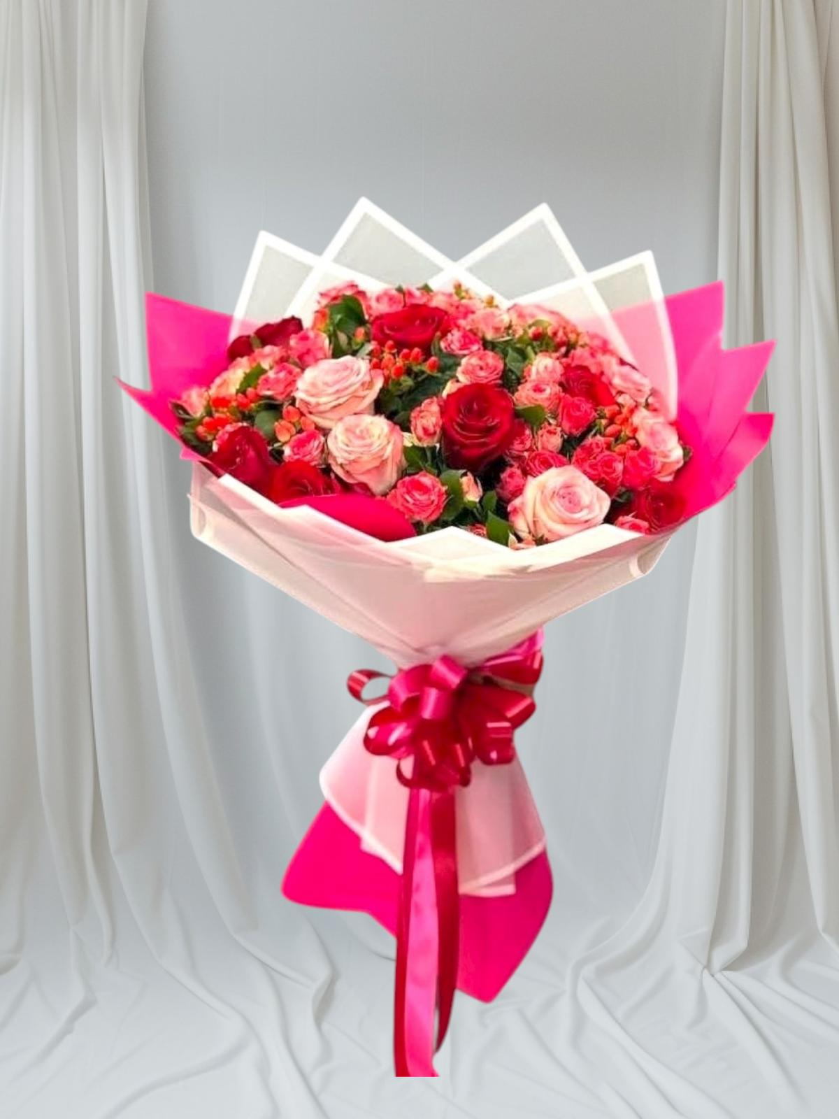 Red-Pink Roses - Görsel 2